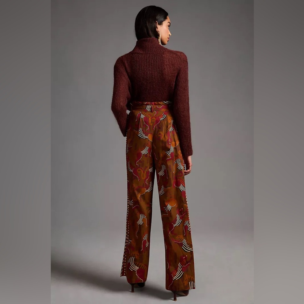 FARM Rio Multicolor Patterned Trousers - Picture 3 of 11